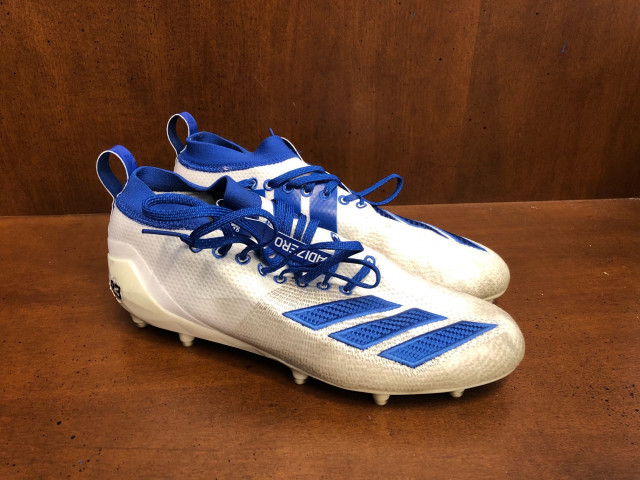 Kenny Moore II Game-Worn Colts Cleats from 9/27/20 vs Jets