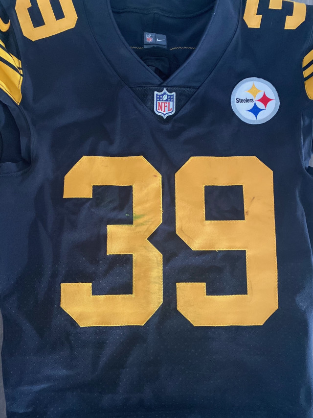 Minkah Fitzpatrick Pittsburgh Steelers Color Rush Game-Worn Jersey from ...