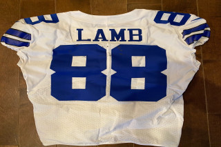 Cowboys CeeDee Lamb Authentic Signed White Color Rush Nike Game Jersey –  CollectibleXchange